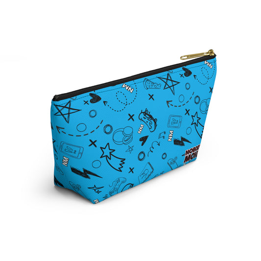 Nobody Move Elle Jae's Corner Pencil Pouch Blue