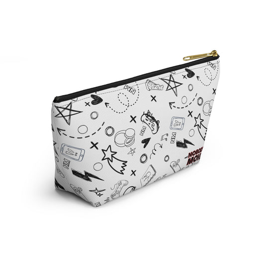 Nobody Move Elle Jae's Corner Pencil Pouch White