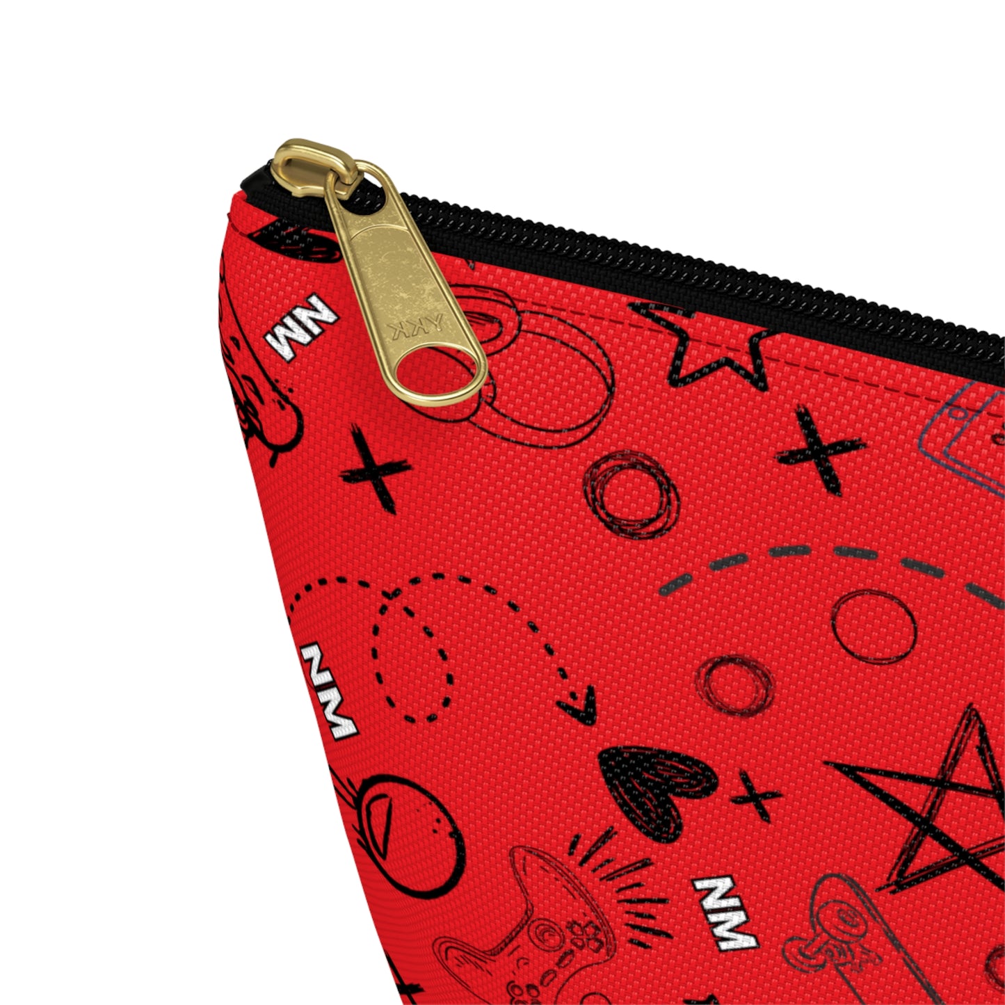 Nobody Move Elle Jae's Corner Pencil Pouch Red