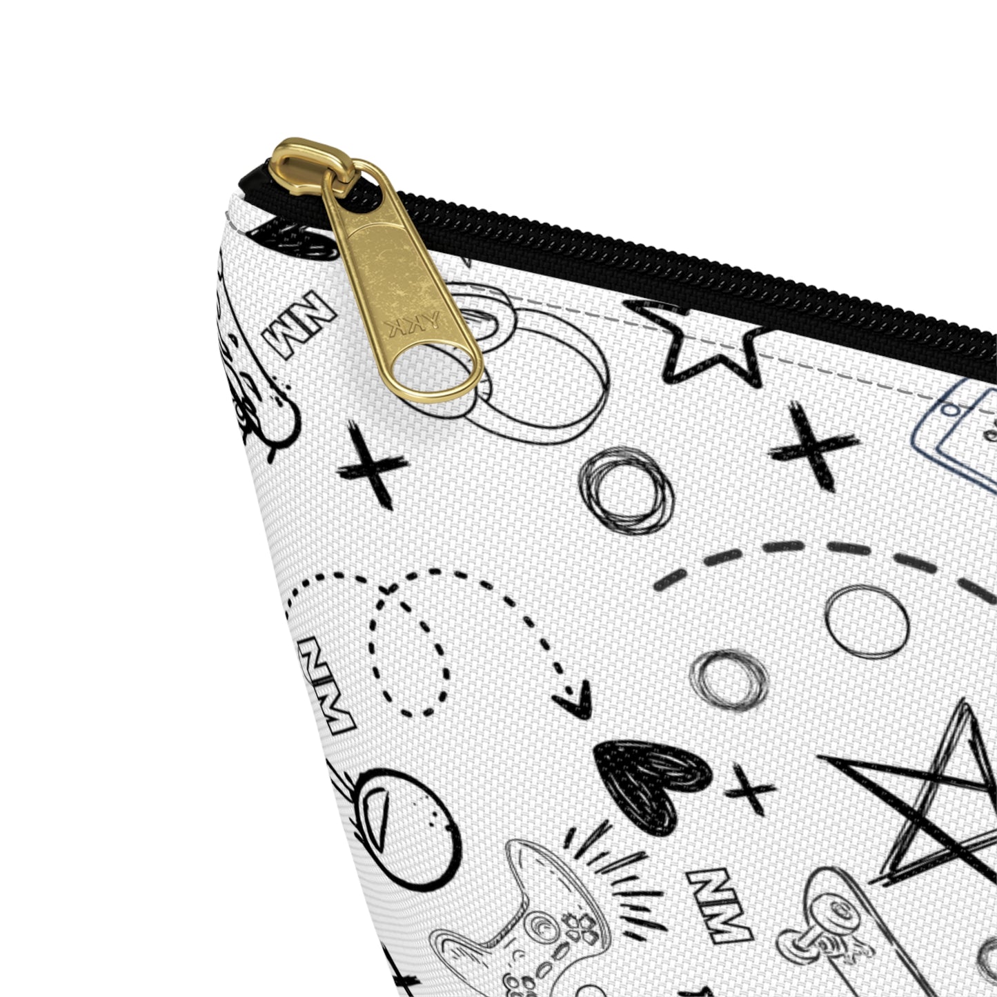 Nobody Move Elle Jae's Corner Pencil Pouch White