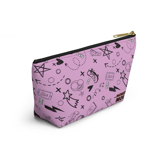 Nobody Move Elle Jae's Corner Pencil Pouch Pink
