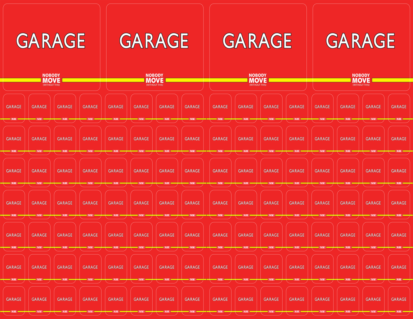 Stick & Sort Labels to make the move easier