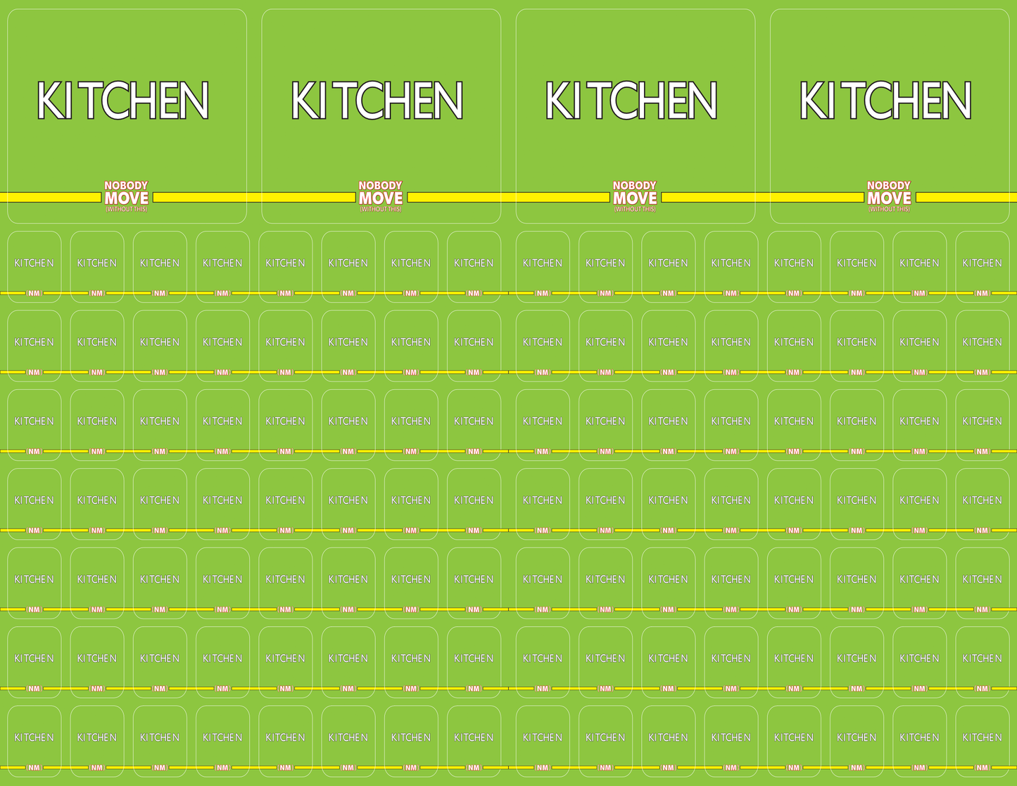 Stick & Sort Labels to make the move easier