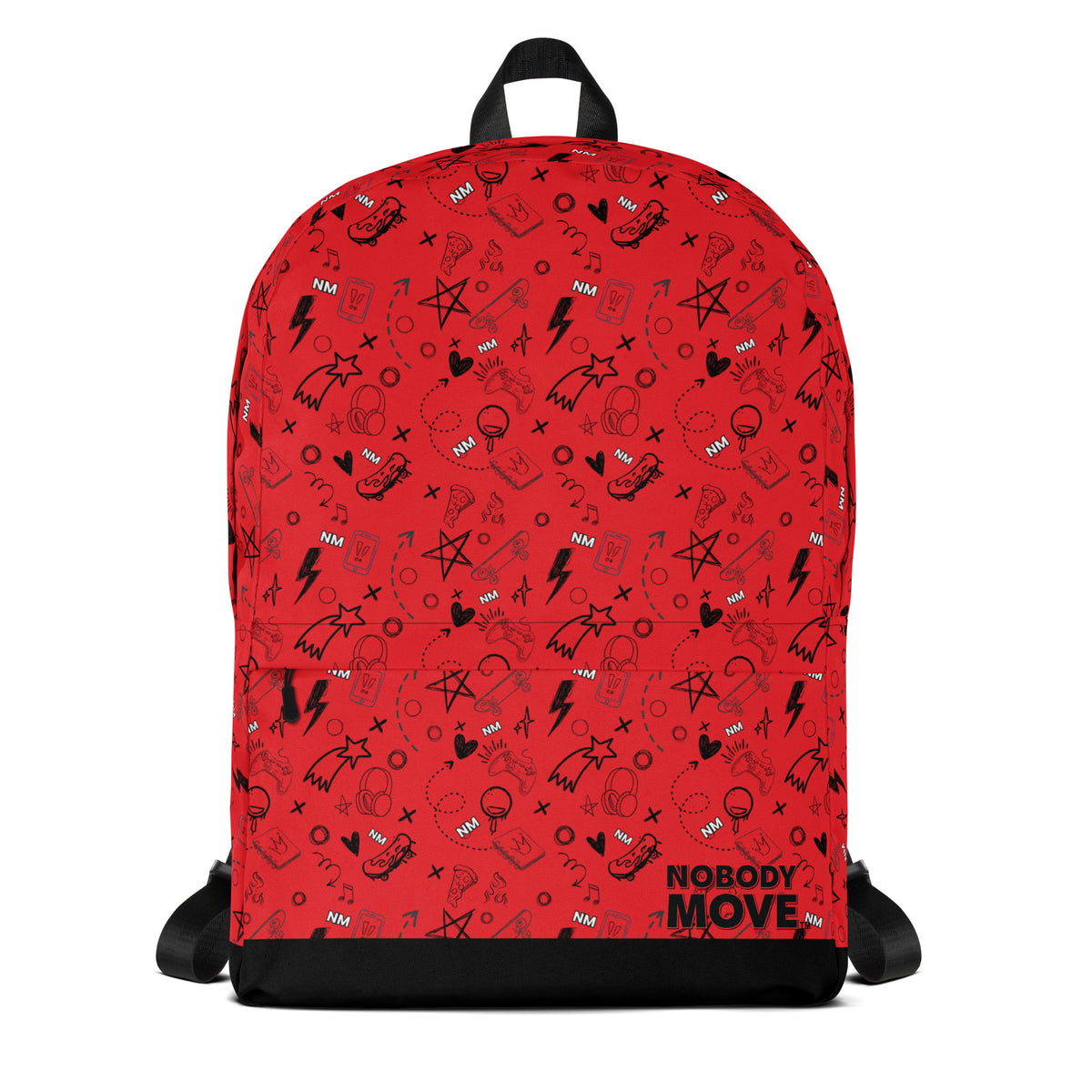 Nobody Move Elle Jae's Corner Backpack Red