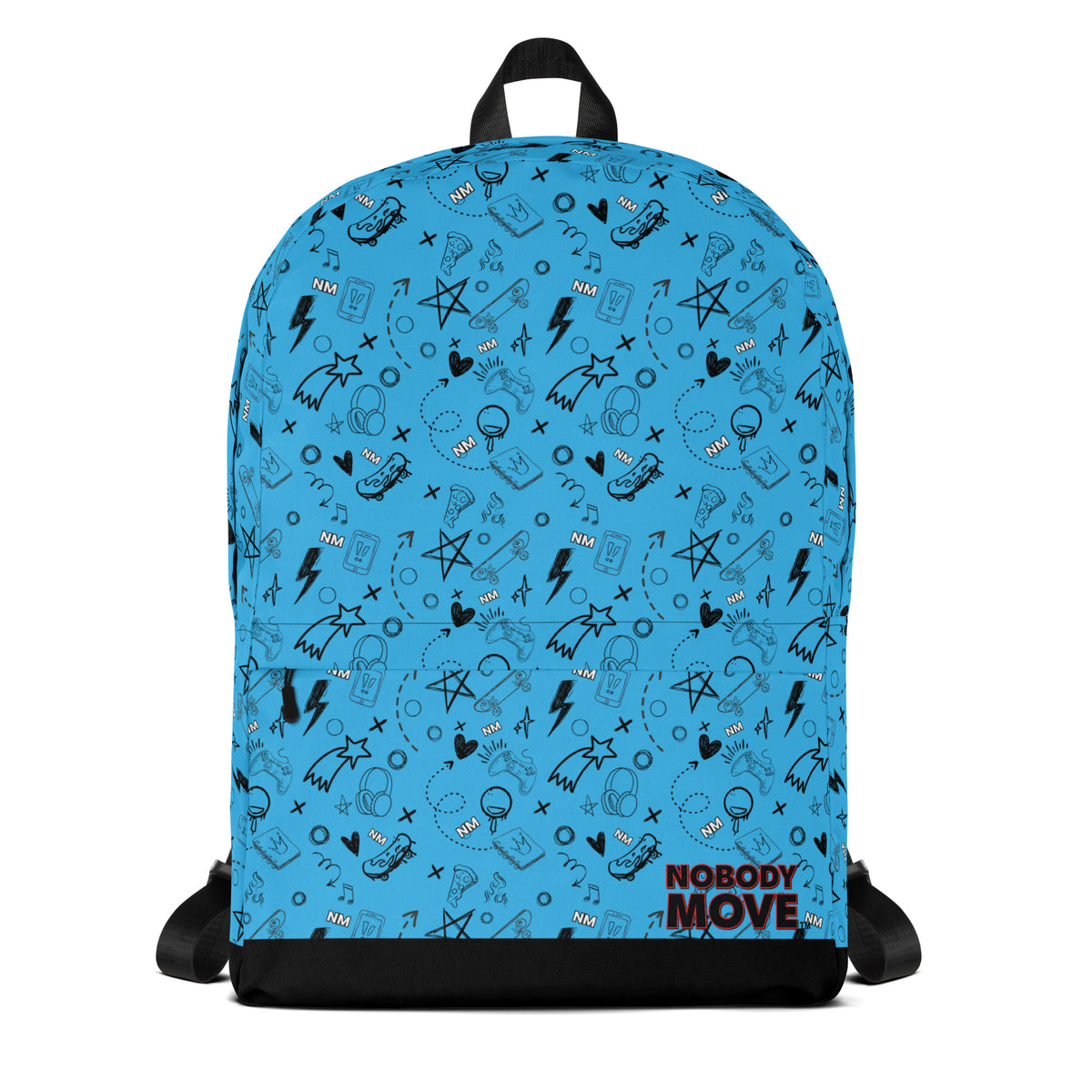 Nobody Move Elle Jae's Corner Backpack Blue