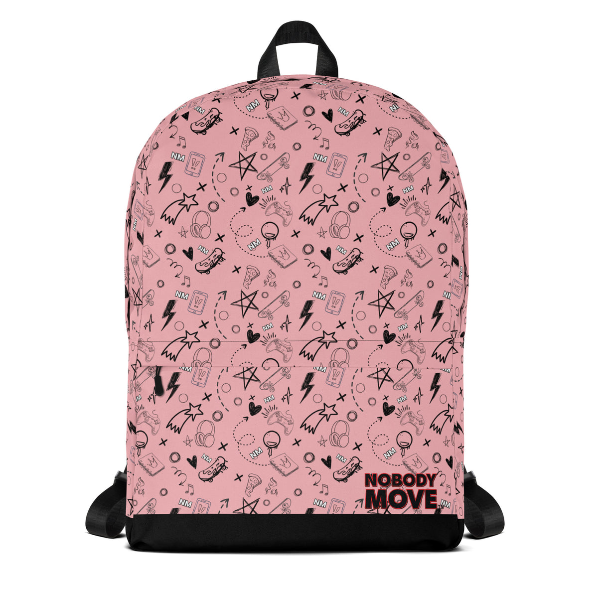 Nobody Move Elle Jae's Corner Backpack Pink