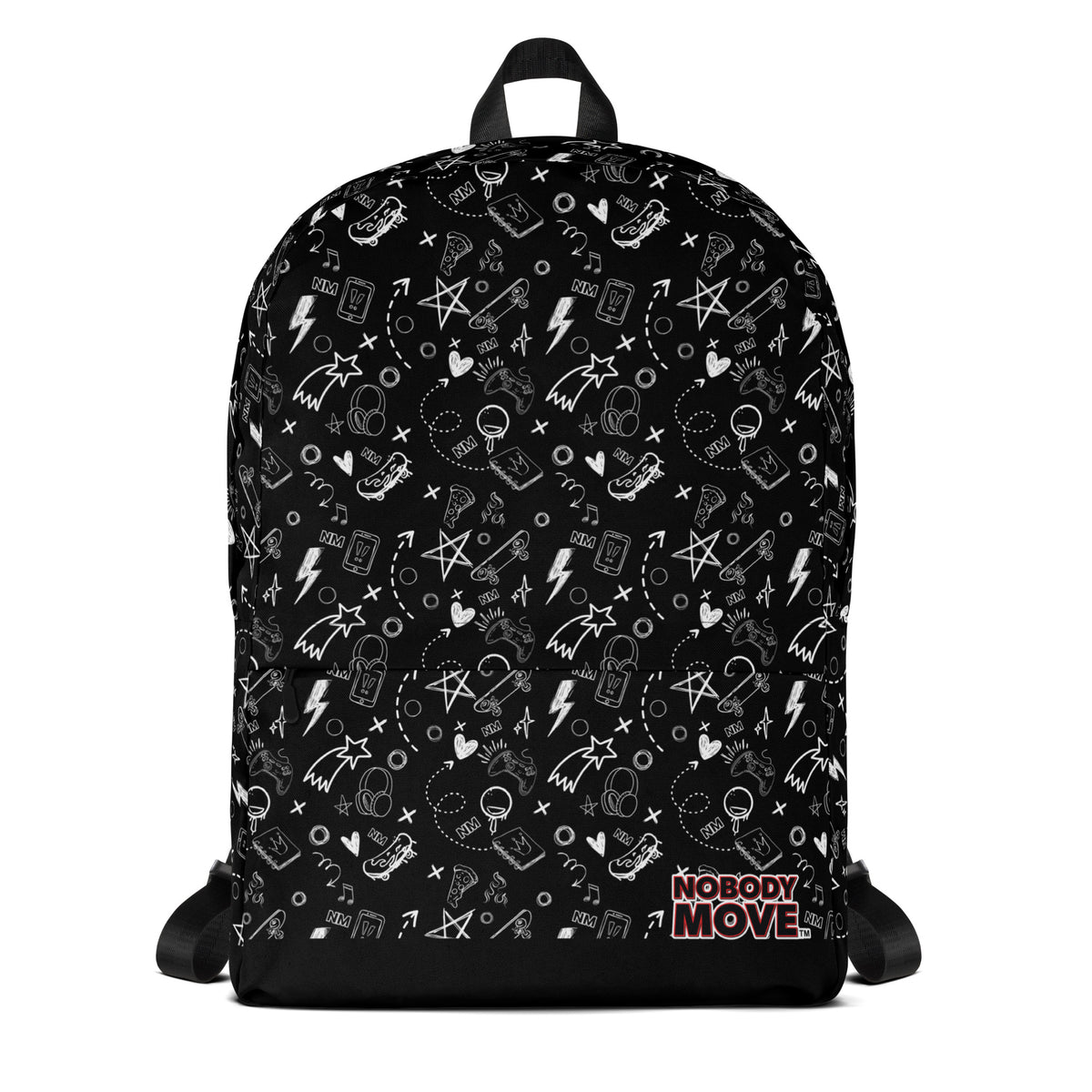 Nobody Move Elle Jae's Corner Backpack Black