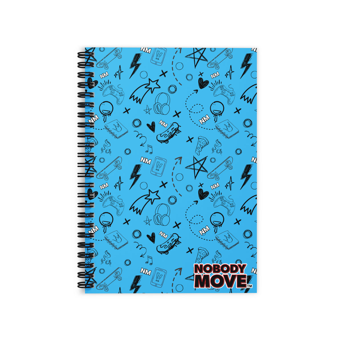 Nobody Move Elle Jae's Corner Notebook Blue
