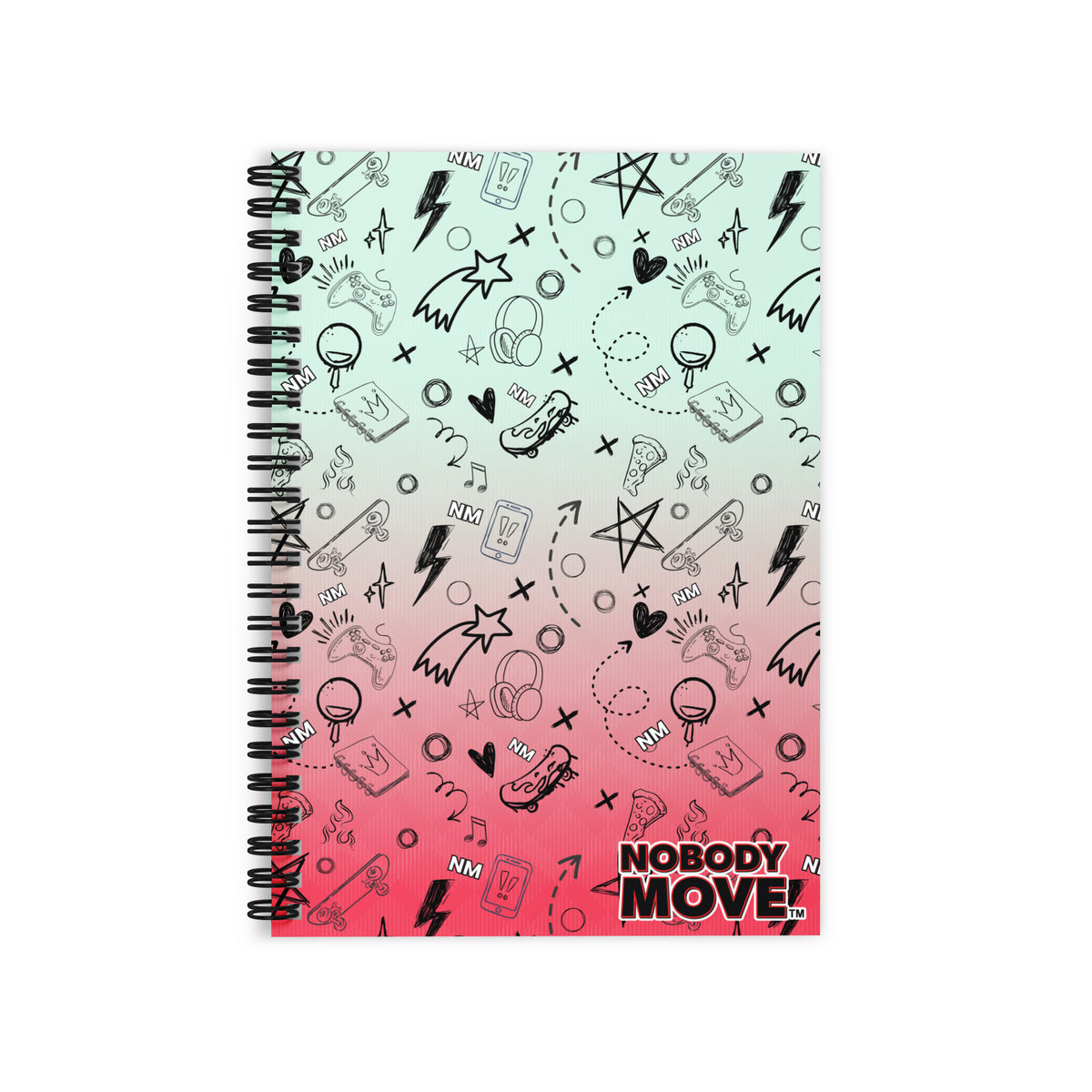 Nobody Move Elle Jae's Corner Notebook Watermelon
